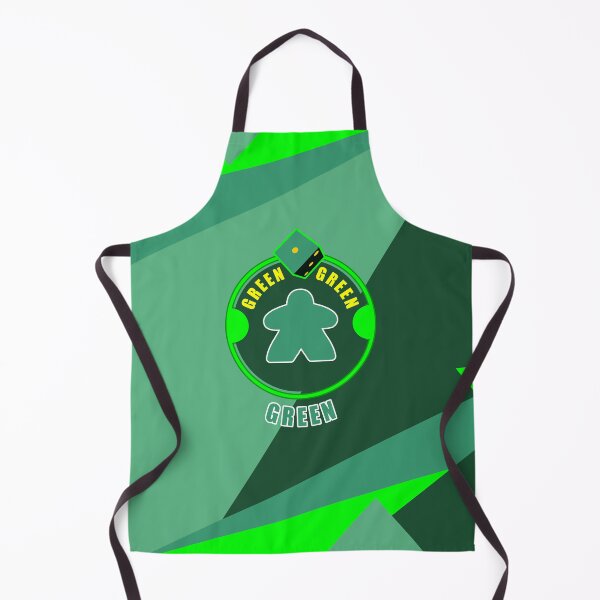 Item preview, Green Meeple with Dice: Lines Design designed and sold by csalvati77.