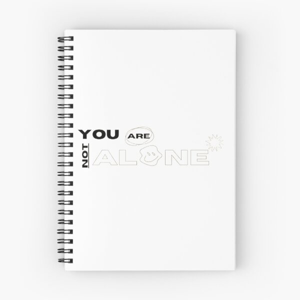 Item preview, You Are Not Alone Quote Design BTS designed and sold by randalieren.