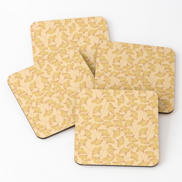 Item preview, Golden Ginkgo Leaves in Autumn designed and sold by maddydoodlesoup.