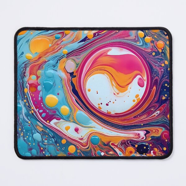 Item preview, Marbled Abstractions I: Explorations of Color and Form in Abstract Art designed and sold by InsaneLEDP.