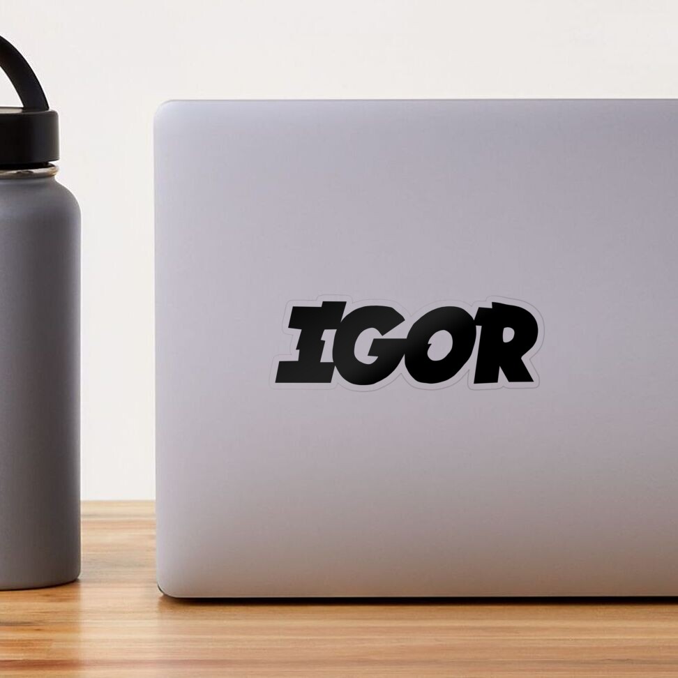 Buy Vinyl Sticker for Cars, Trucks, Water Bottle, Fridge, Laptops Vote  Igor- Tyler, The Creator Stickers (3 Pcs/Pack) Online at desertcartIsrael