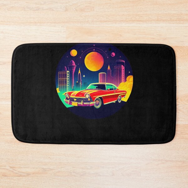 Item preview, Vintage or retro old car in vibrant colors designed and sold by Harmonysens.