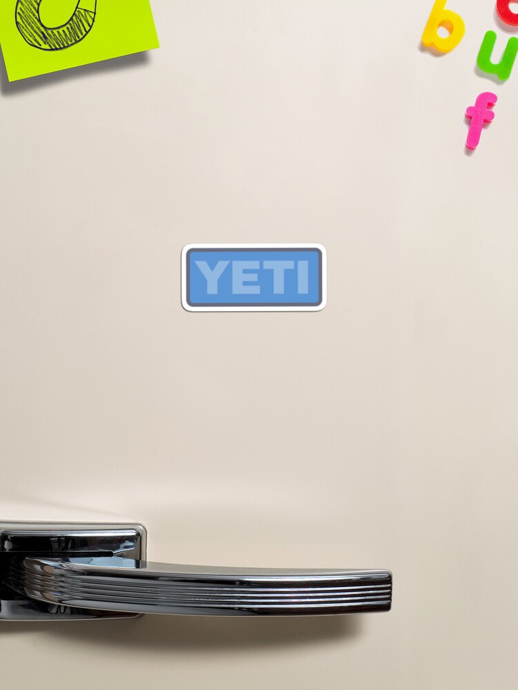 PINK + GREY YETI STICKER Sticker for Sale by designzbyemm