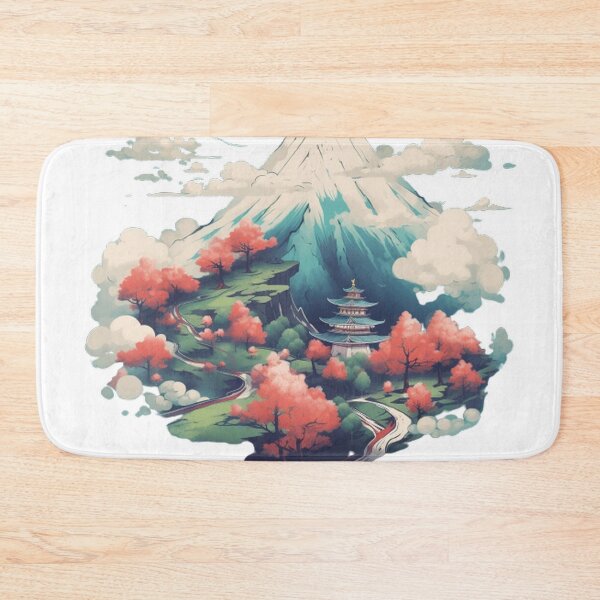 Item preview,   "Harmony in Sakura: Captivating Japanese Landscapes on Redbubble" designed and sold by DesignHeaven24.