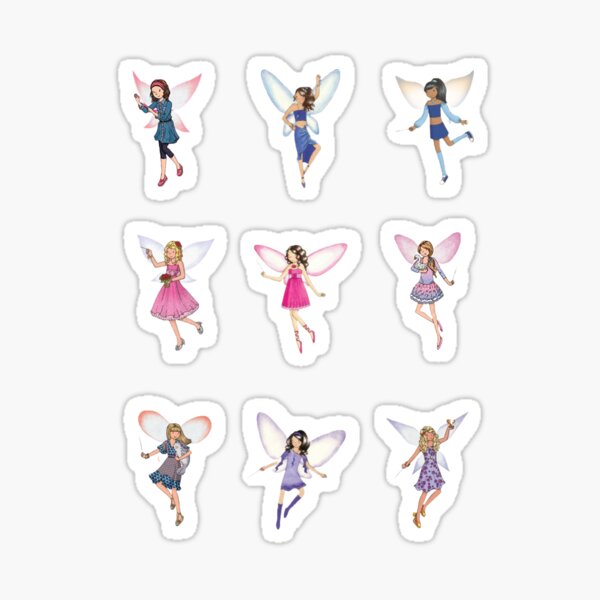 Item preview, Pack of Rainbow Magic Fairies designed and sold by swill80.