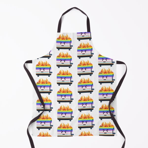 Item preview, Pride Toaster on Fire designed and sold by octopunkmedia.