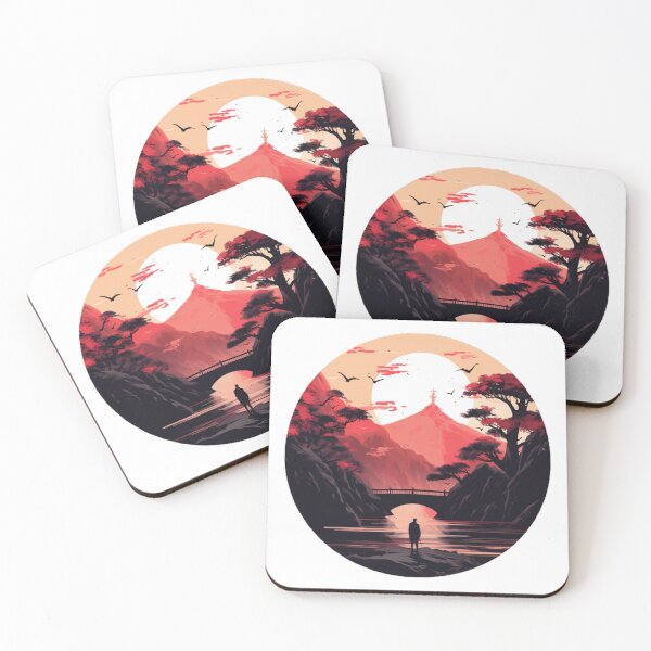 Item preview,   "Harmony in Sakura: Captivating Japanese Landscapes on Redbubble" designed and sold by DesignHeaven24.