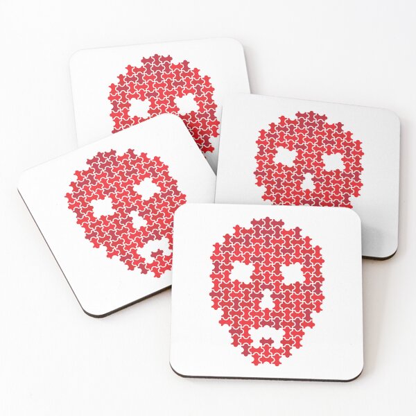 Item preview, jigsaw puzzle resembling deadly terrifying skull designed and sold by close-up.biz.
