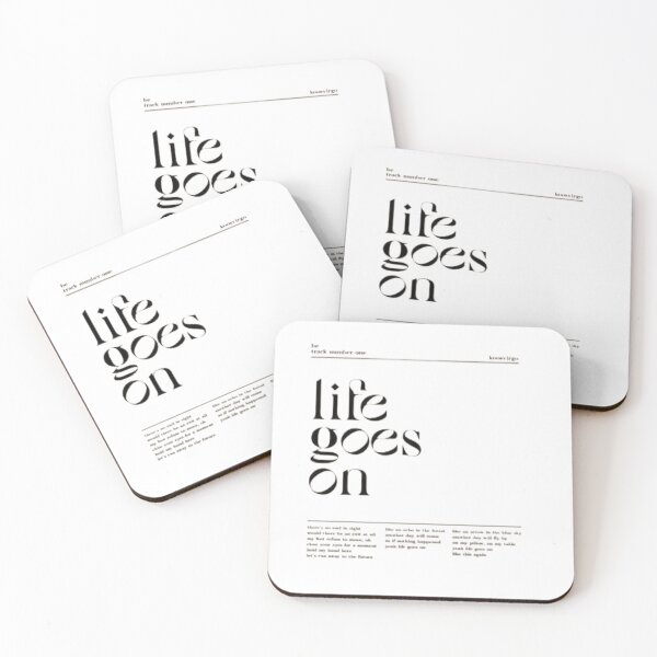 Item preview, Life Goes On Subtle BTS Design designed and sold by randalieren.