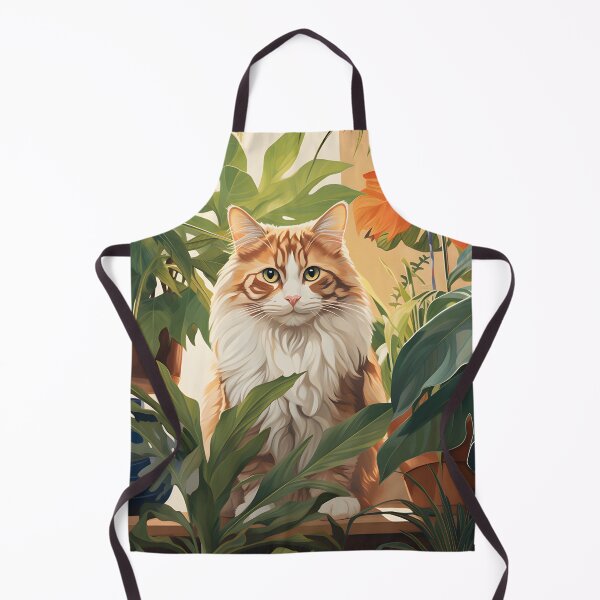 Item preview, Purrfect Harmony: Cats and Plants designed and sold by KittyStampedeCo.