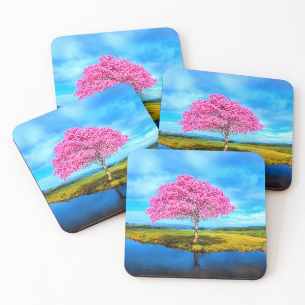Item preview, Pink Blossom Tree designed and sold by ArtFactoryAI.