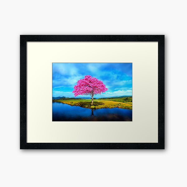 Item preview, Pink Blossom Tree designed and sold by ArtFactoryAI.