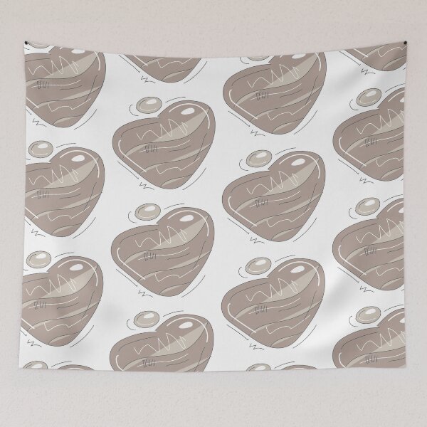 Item preview, Glistening Hot Chocolate Love Heart Icon designed and sold by spmaestax.