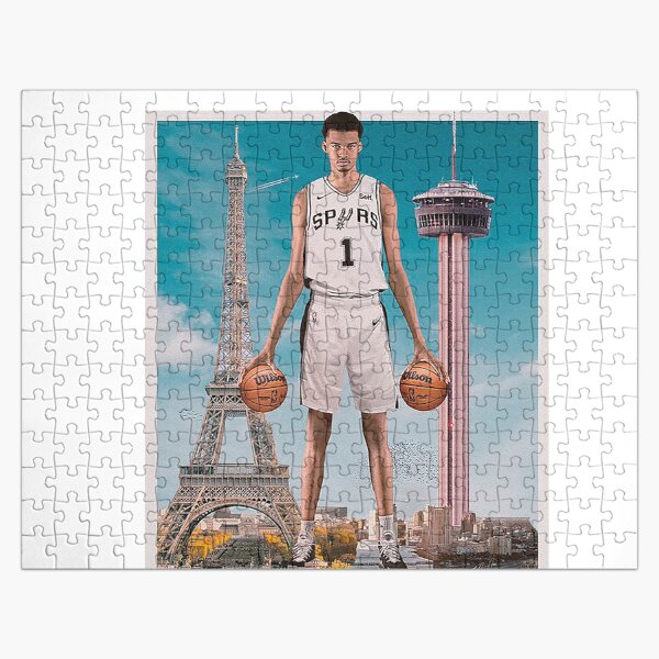 Item preview, San Antonio Spurs Wembanyama designed and sold by technoquotes.