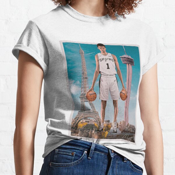 Item preview, San Antonio Spurs Wembanyama designed and sold by technoquotes.