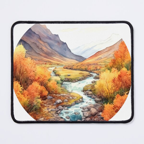 Item preview, Mountain Valley Clipart, Alpine Beauty, Majestic Peaks, Scenic Vista, Valley Serenity, Mountain Escape, Panoramic Views designed and sold by CoolorPaint.