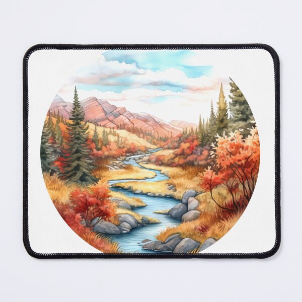 Item preview, Mountain Valley Clipart, Alpine Beauty, Majestic Peaks, Scenic Vista, Valley Serenity, Mountain Escape, Panoramic Views designed and sold by CoolorPaint.
