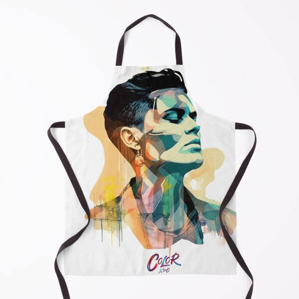 Item preview, Female Retro Vibe Colorful Powerful designed and sold by ColorXpo.