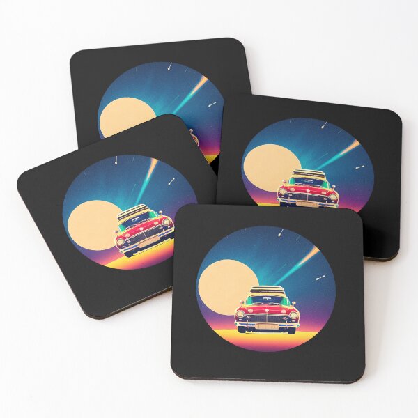 Item preview, Vintage or retro old car in vibrant colors designed and sold by Harmonysens.