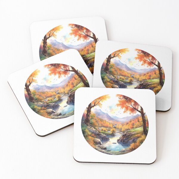 Item preview, Mountain Valley Clipart, Alpine Beauty, Majestic Peaks, Scenic Vista, Valley Serenity, Mountain Escape, Panoramic Views designed and sold by CoolorPaint.