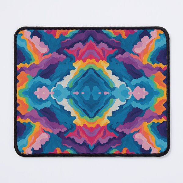 Item preview, Rainbow colored clouds pattern designed and sold by elearah1.