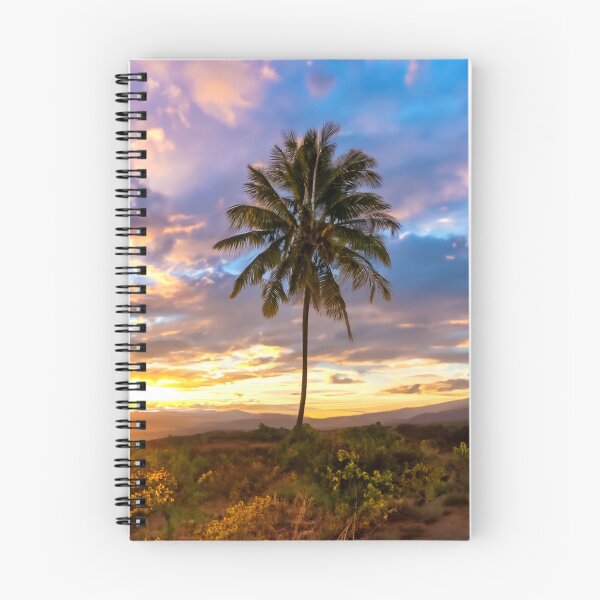 Item preview, Palm Tree at Sunset designed and sold by ArtFactoryAI.