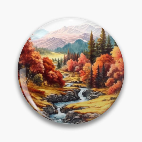 Item preview, Mountain Valley Clipart, Alpine Beauty, Majestic Peaks, Scenic Vista, Valley Serenity, Mountain Escape, Panoramic Views designed and sold by CoolorPaint.