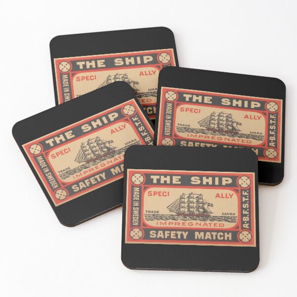 Item preview, THE SHIP SAFETY MATCHES - vintage collectors matchbox designed and sold by queensmoothy.