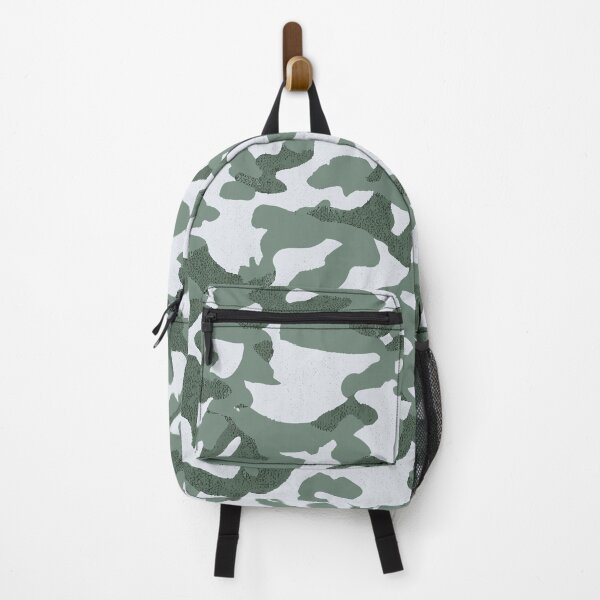 Artikelvorschau, Cooles Militär-Stil-Camouflage-Schneegelände-Tarnung-Grau-Grün-dunkles Muster entworfen und verkauft von Russ Selby.