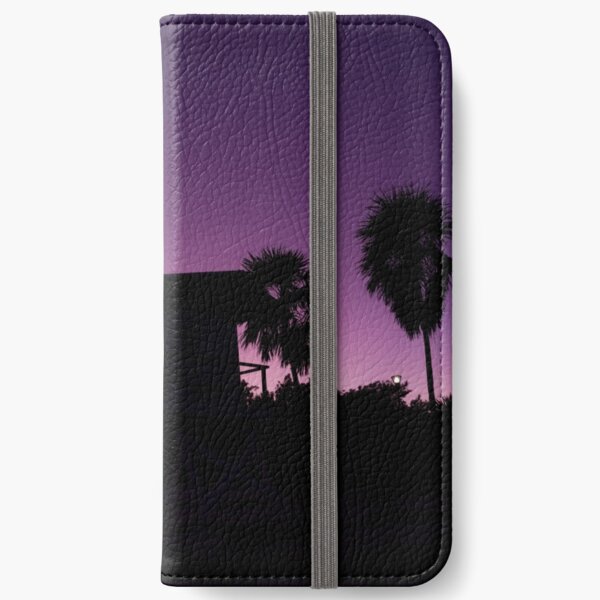 Baywatch tower silhouette sunset iPhone Wallet