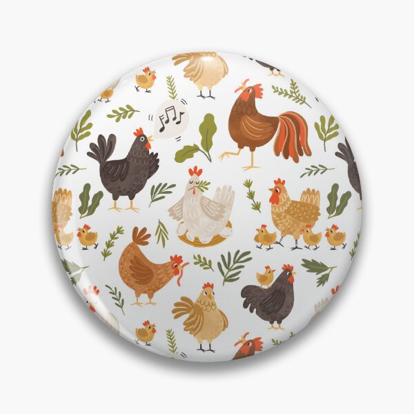 Item preview, Rooster Chicken And Hen Pattern designed and sold by TheCatmeow2000.