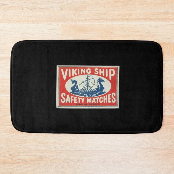Item preview, VIKING SHIP SAFETY MATCHES SWEDEN- vintage collectors matchbox designed and sold by queensmoothy.