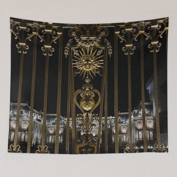 Item preview, Gate of the Palace of Versailles by night designed and sold by dreamtravel.