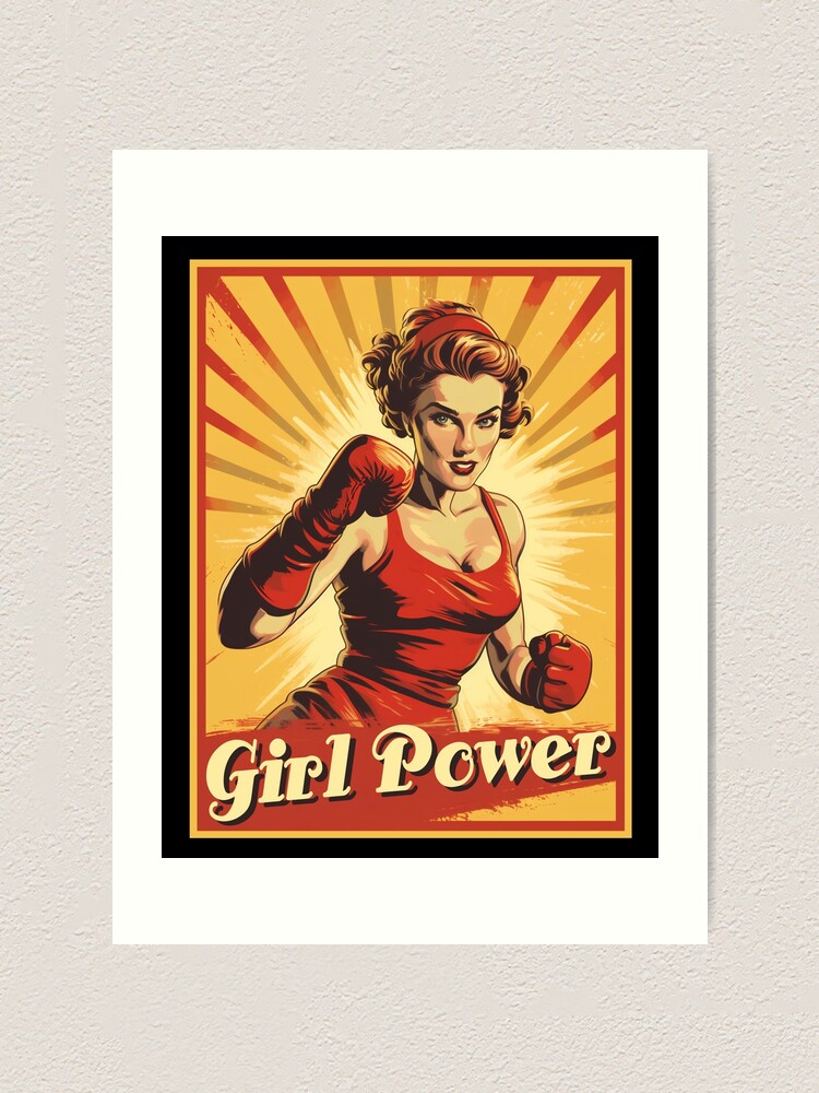 Girl Power Art Print
