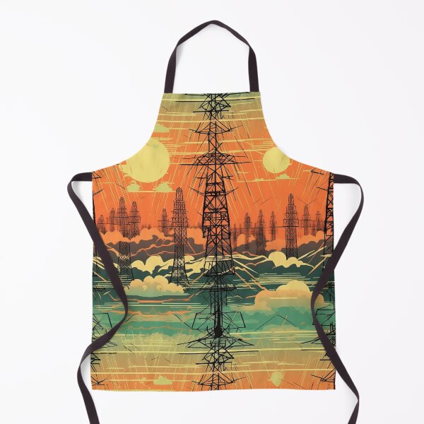 Item preview, Retro aesthetics pylons designed and sold by pinkal.