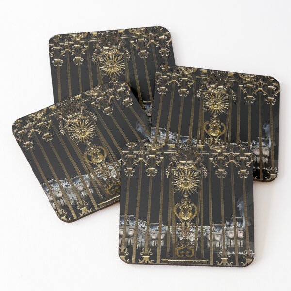 Item preview, Gate of the Palace of Versailles by night designed and sold by dreamtravel.