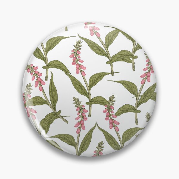 Item preview, Pink flowers, green leaves designed and sold by SparkzPress.