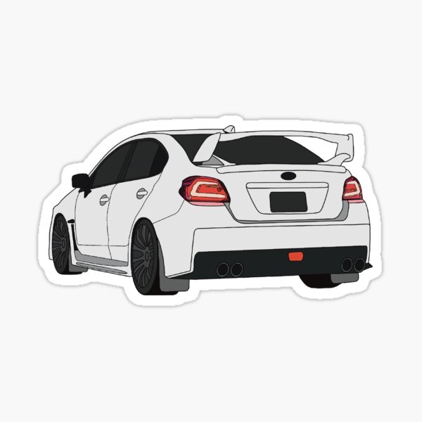 Subaru Love Forester Impreza Sti Wrx Brz Window Decal Sticker For