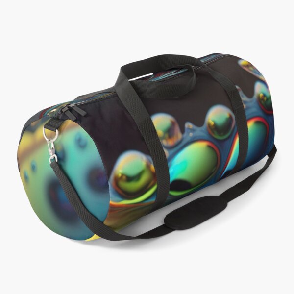 Item preview, Fractal digital artwork with rainbow colors and droplet patterns designed and sold by Pflugart.
