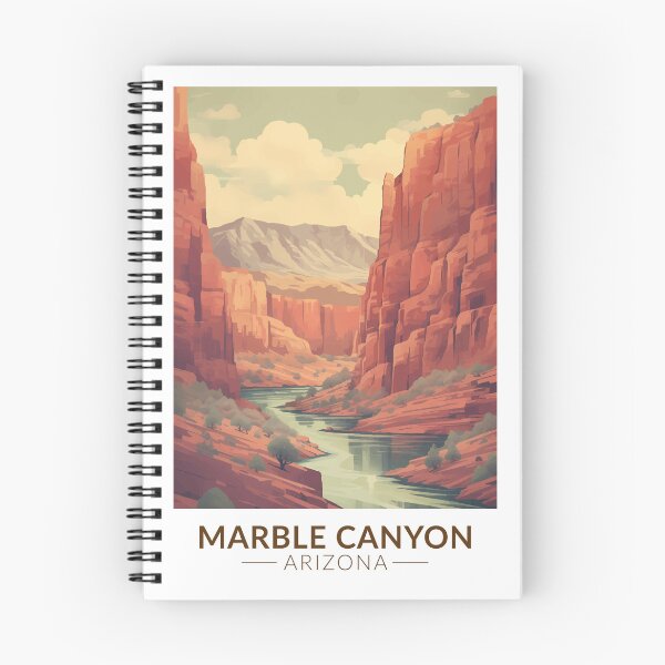 Item preview, Marble Canyon Arizona Travel Art Vintage designed and sold by KrisSidDesigns.