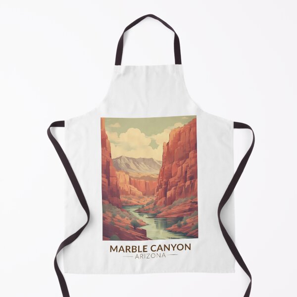 Item preview, Marble Canyon Arizona Travel Art Vintage designed and sold by KrisSidDesigns.