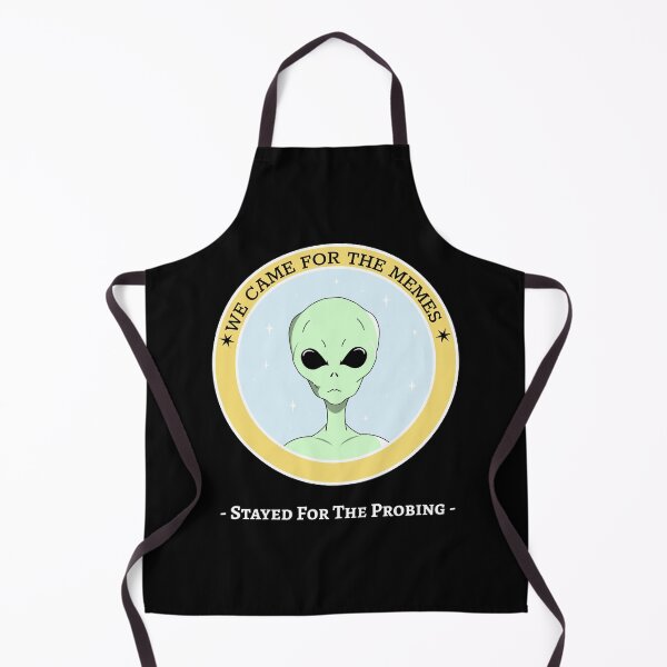 Item preview, Funny Alien - We Came For The Memes, Stayed For The Probing Design designed and sold by RektRepublic.