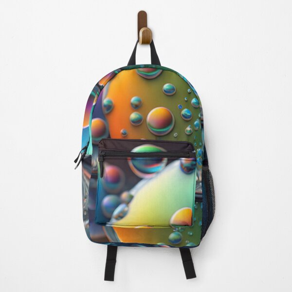 Item preview, Fractal digital artwork with rainbow colors and droplet patterns designed and sold by Pflugart.