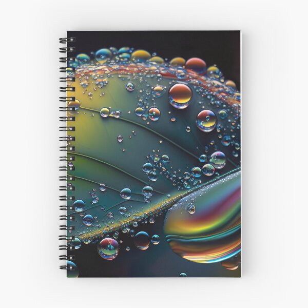 Item preview, Fractal digital artwork with rainbow colors and droplet patterns designed and sold by Pflugart.