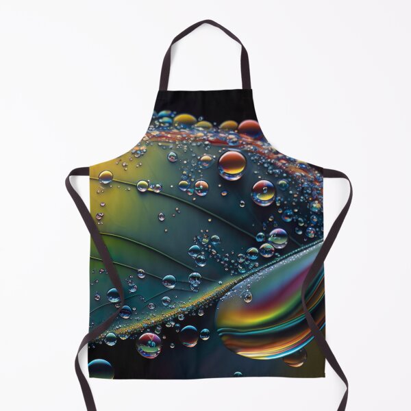 Item preview, Fractal digital artwork with rainbow colors and droplet patterns designed and sold by Pflugart.