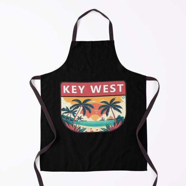 Item preview, Key West Florida Retro Emblem designed and sold by KrisSidDesigns.