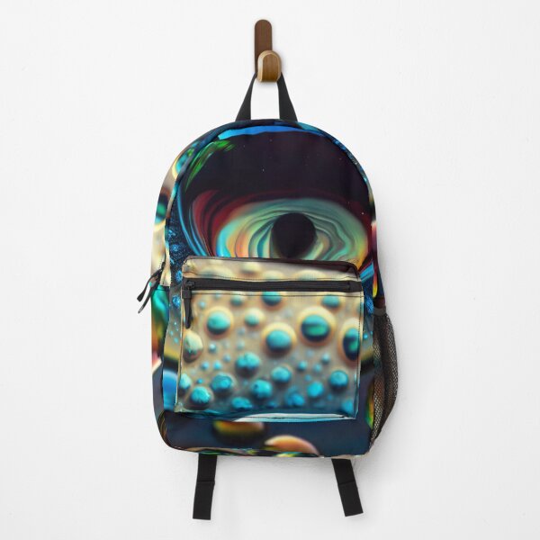 Item preview, Fractal digital artwork with rainbow colors and droplet patterns designed and sold by Pflugart.