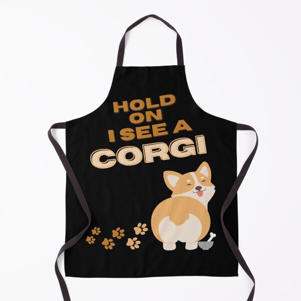 Item preview, Hold on I see a Dog Cute Corgi designed and sold by JacoBeatzShop.