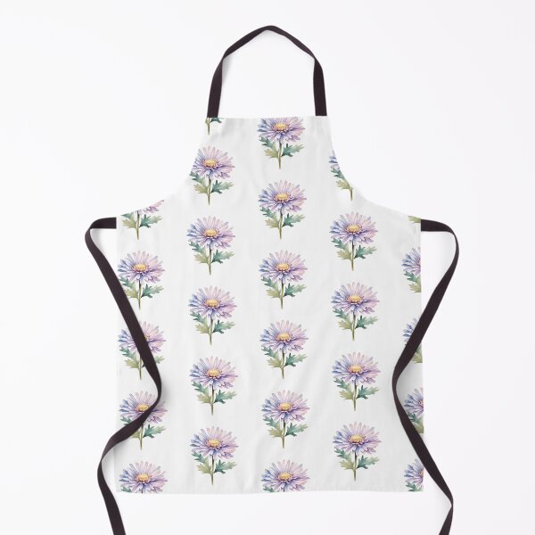 Item preview, Watercolor Aster Flower designed and sold by supersassafras.
