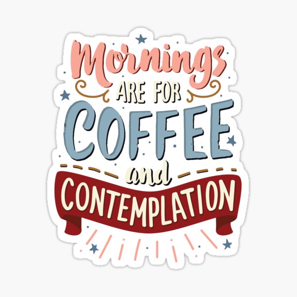 Item preview, Mornings are for coffee and contemplation 02 | Stranger Things designed and sold by MamSelle.